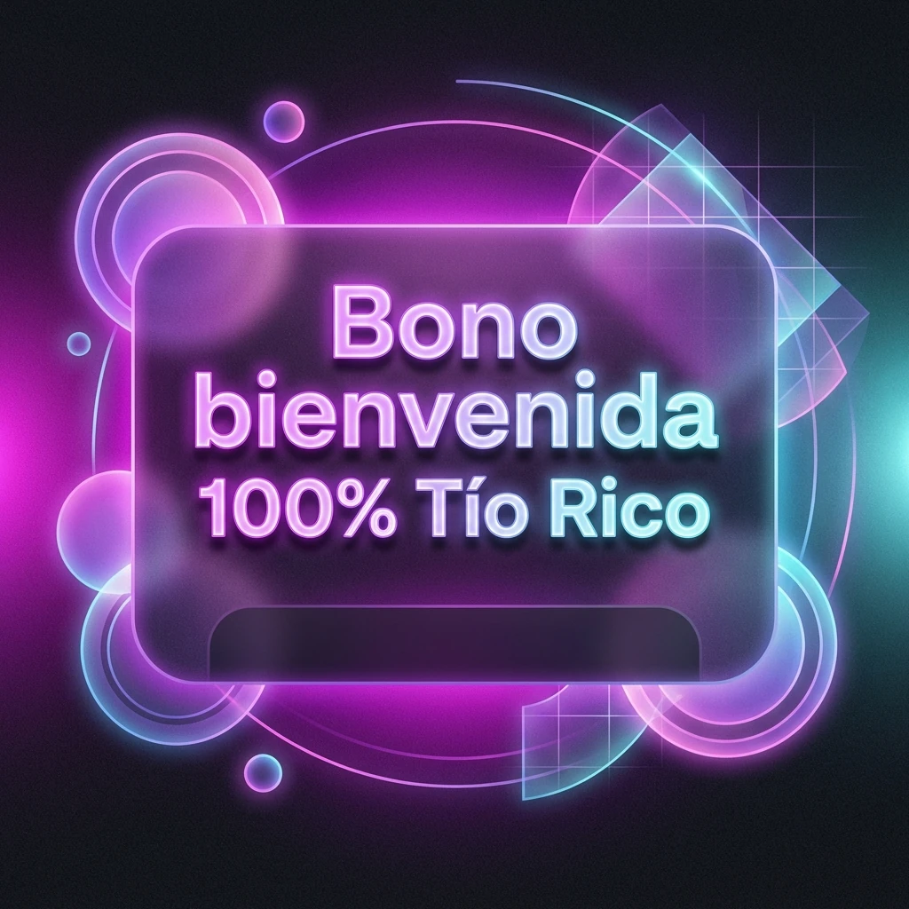 Bono bienvenida 100% Tío Rico