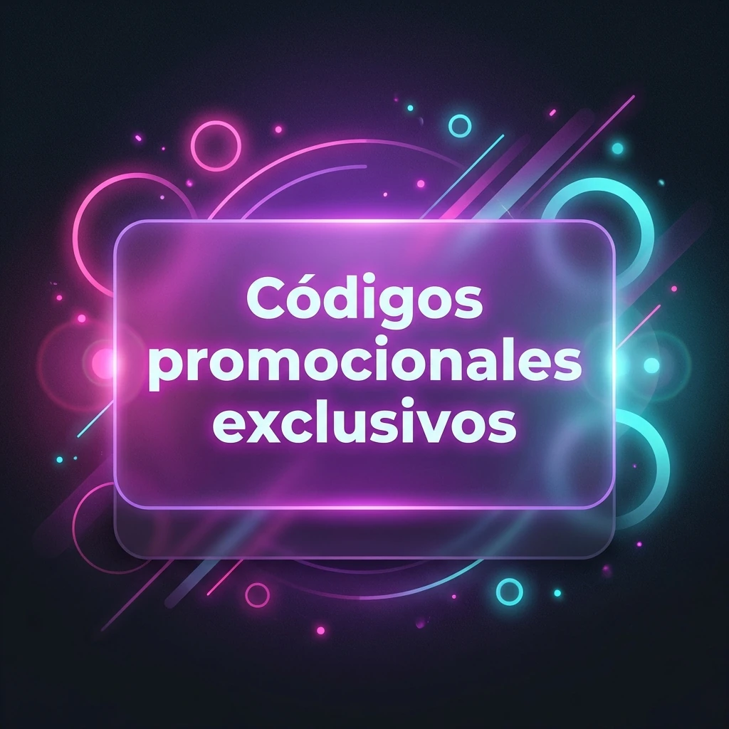 Códigos promocionales exclusivos